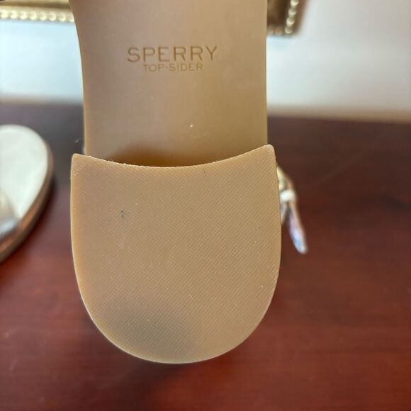 Sperry Women's Seaport City Sandal Ankle Strap Woven Leather Sandal Size 9.5 NEW - Picture 10 of 15